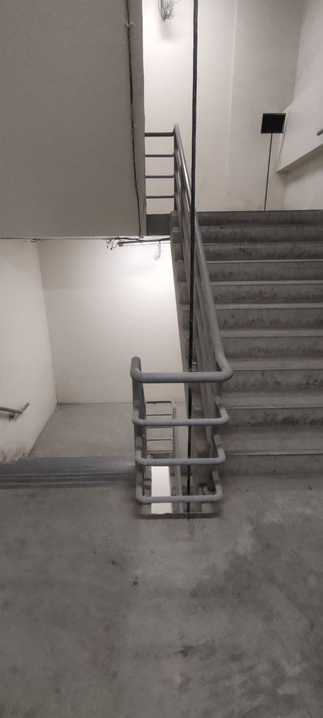 Solaire North — Fire Exit Handrails